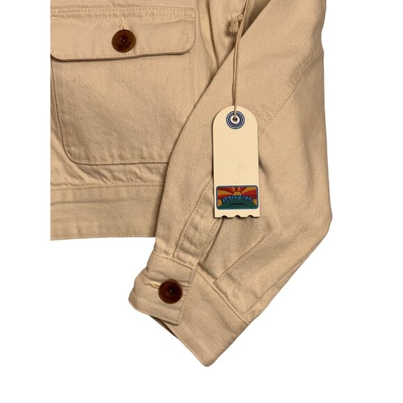 NWT Daily Blue by Adriano Goldschmied Demin Bone IRA Jacket Women's M - Picture 6 of 16